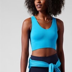Athleta Aurora Seamless Crop Rib Tank - XS never worn
